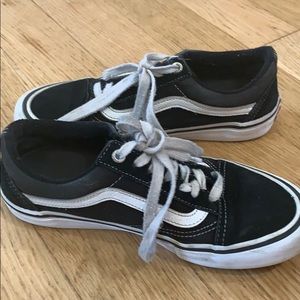 Boys black vans